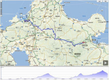 綾と自転車の日々-由布院ファンライド地図